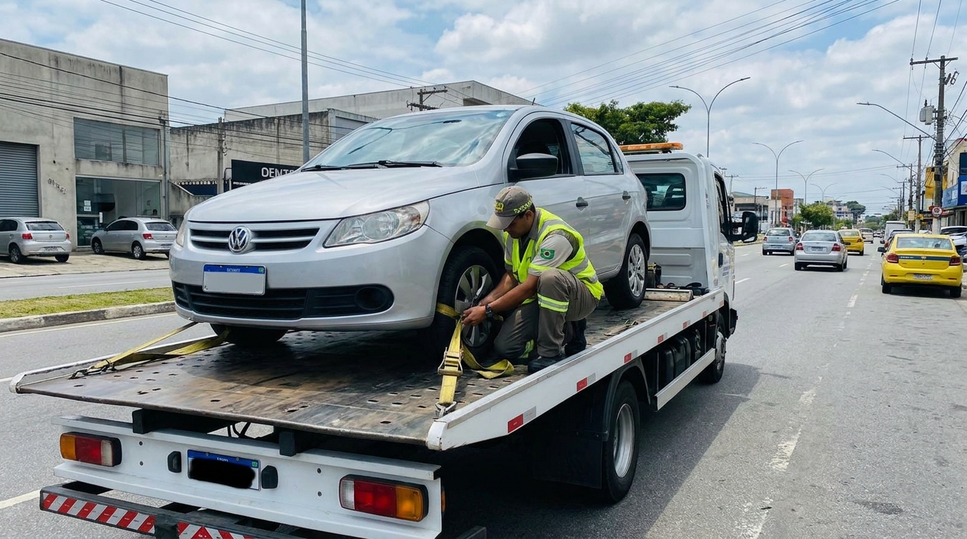 Recolhimento após Colisão em Campo Grande‑MS